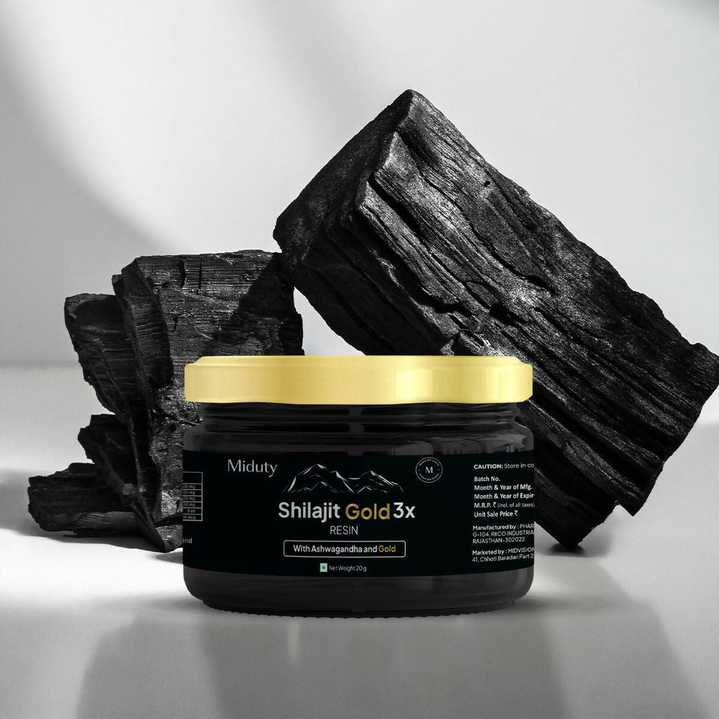 Miduty by Palak Notes SJ Gold 3X Resin with Ashwagandha and Gold