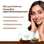 Mamaearth Cocoa Rich Moisturizing Cream with Cocoa Butter & Vitamin E For Deep Nourishment | Grocsy