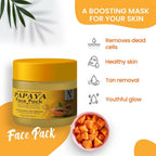 NutriGlow NATURAL'S Advanced Pro Formula Papaya Face pack | Grocsy