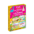 Dreamland Fun with Activity & Colouring Books Pack- A Pack of 4 Books : Children Interactive & Activity Book | Grocsy