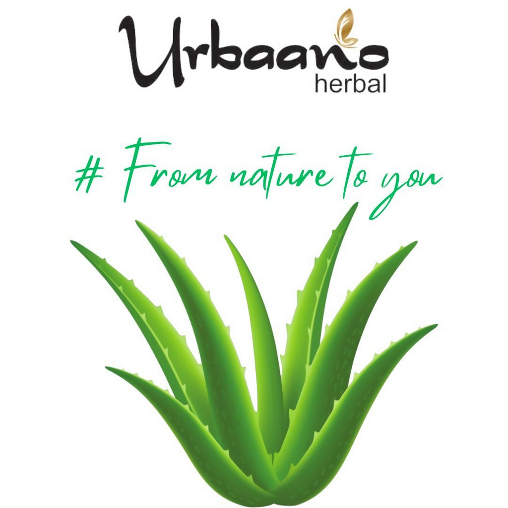 Urbaano Herbal Aloe Vera Extract Natural Face Wash | Grocsy