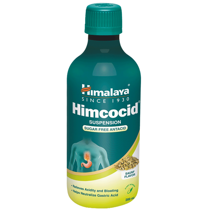 Himalaya Herbals Himcocid Sugar Free Suspension | Grocsy