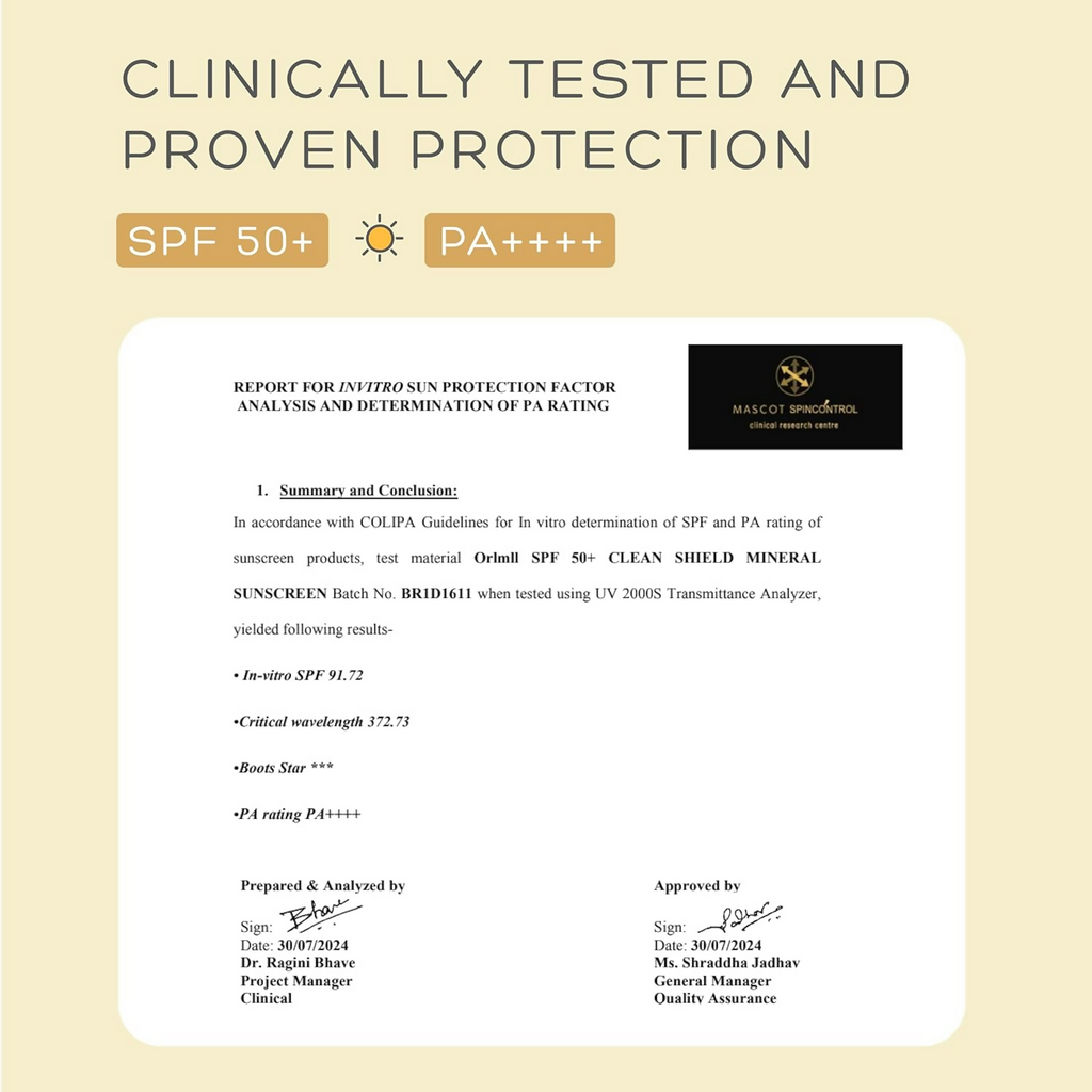 Orimii 100% Pure Mineral Sunscreen SPF 50 | Grocsy