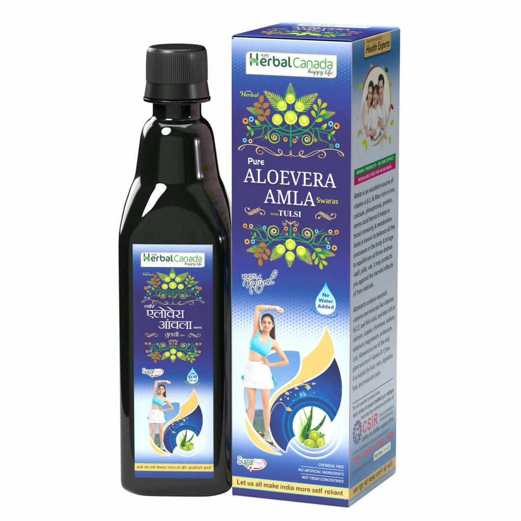 Herbal Canada Aloevera Amla Swaras | Grocsy