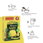 BAKERS Jelly Crystals - Pineapple | Grocsy