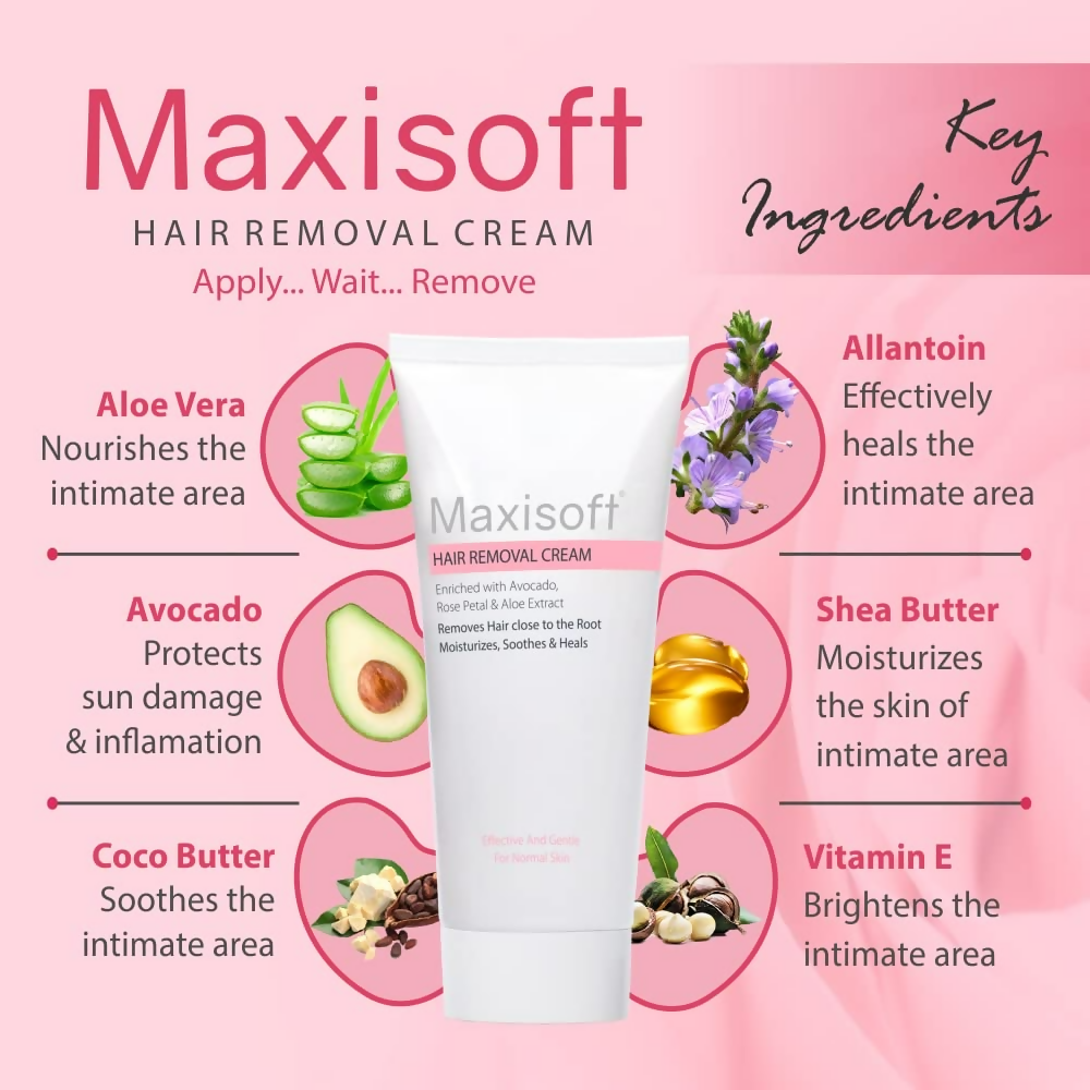 Maxisoft Hair Removal Cream | Grocsy
