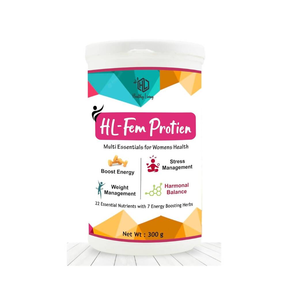 Healthy Living HL - Fem Protein Powder for Women | Grocsy