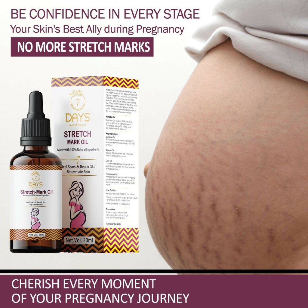 7 Days Stretch Mark Oil | Grocsy