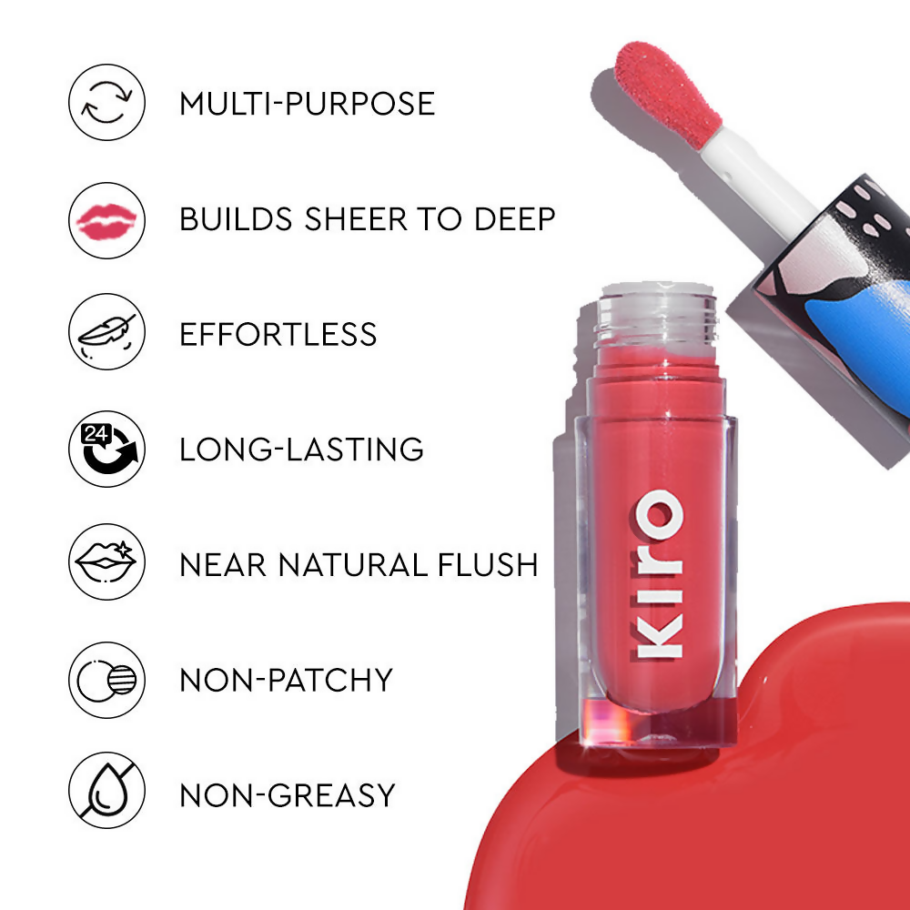 Kiro Afterglow Lip & Cheek Tint - Rose Apple | Grocsy