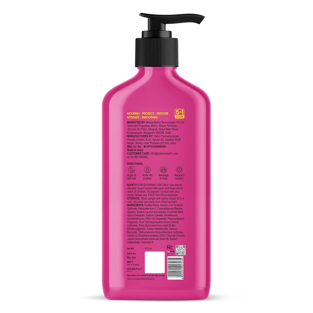Botanic Hearth Nourish & Defend Shampoo with Vitamin E & Ceramide | Grocsy