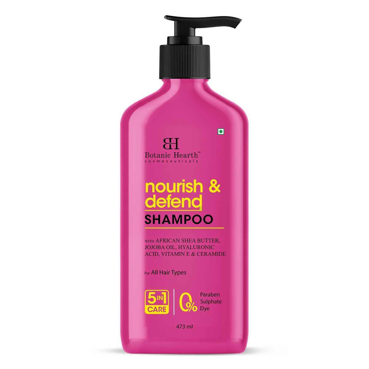 Botanic Hearth Nourish & Defend Shampoo with Vitamin E & Ceramide | Grocsy