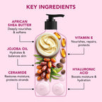 Botanic Hearth Nourish & Defend Shampoo with Vitamin E & Ceramide | Grocsy