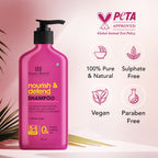 Botanic Hearth Nourish & Defend Shampoo with Vitamin E & Ceramide | Grocsy