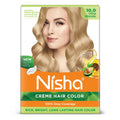 Nisha Creme Hair Color for Women - Ultra Blonde | Grocsy
