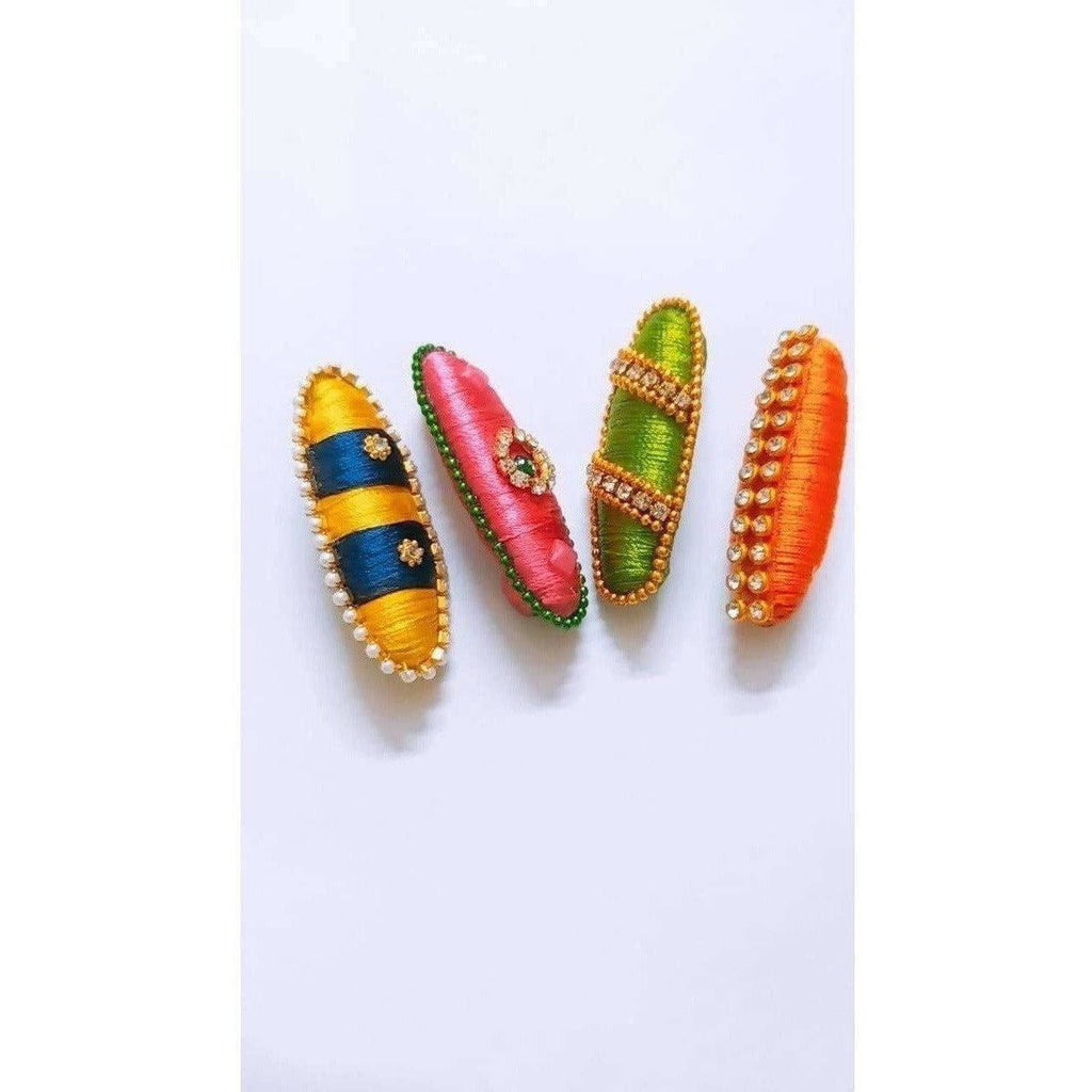 Saree Pins - Set of 4 | Grocsy