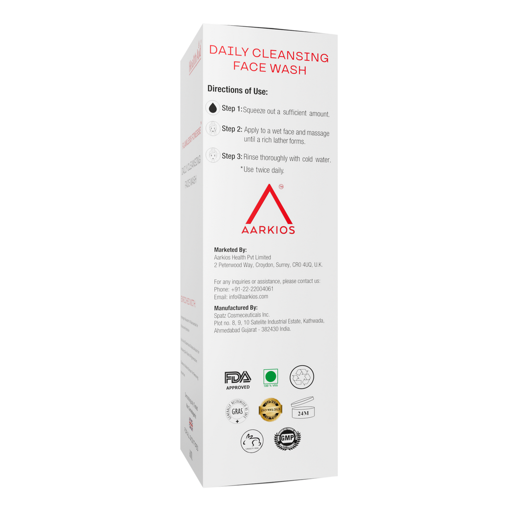 Flawless Finesse By HealthAid Daily Cleansing Facewash | Grocsy