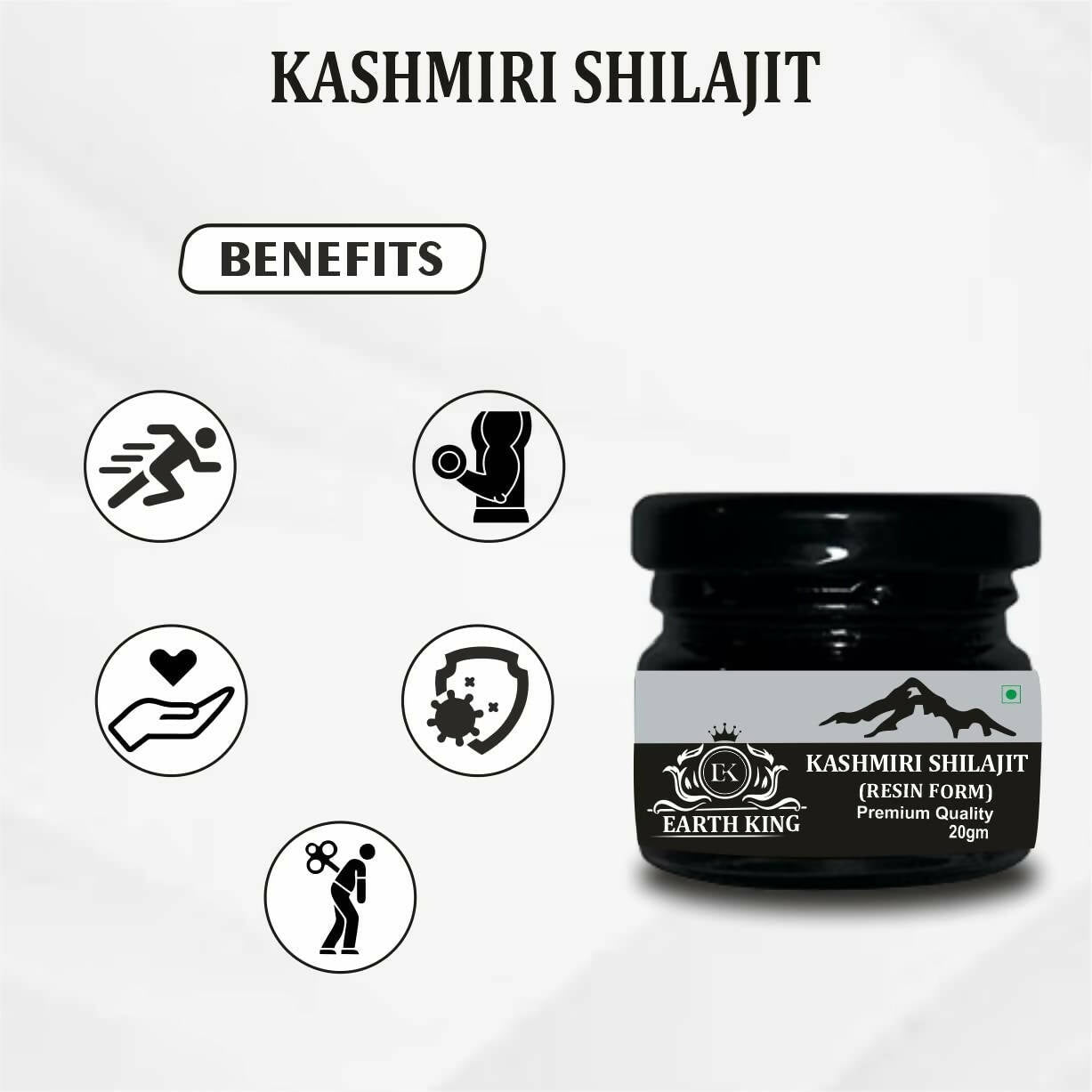 Earth King Kashmiri Sj Resin | Grocsy