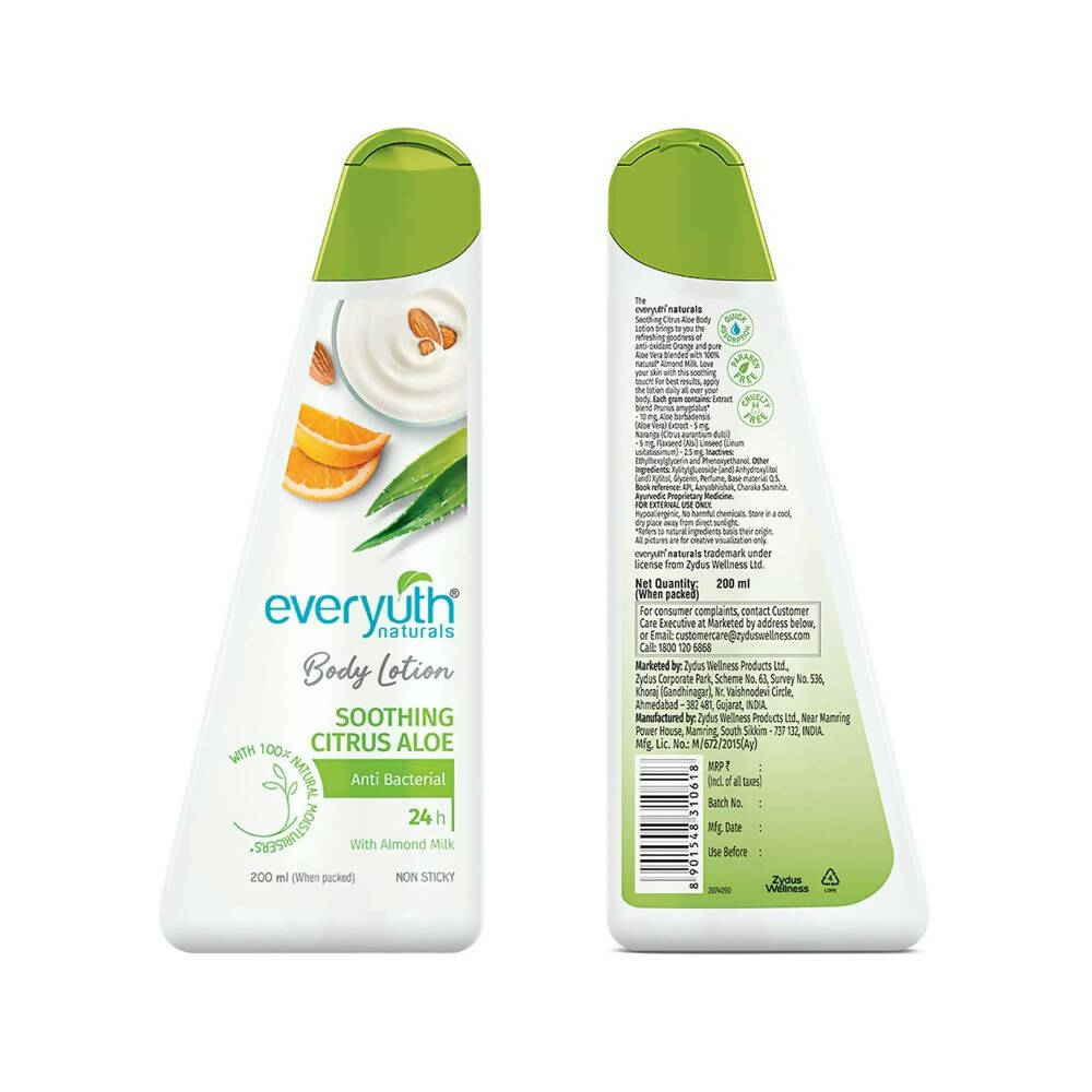 Everyuth Naturals Body Lotion Soothings Citrus Aloe | Grocsy