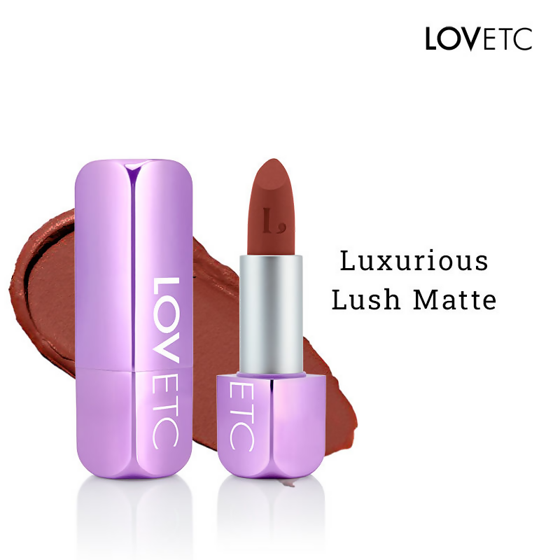 LOVETC Pout, Perfect, Etc High-Definition Matte Lipstick - Cozy Love | Grocsy