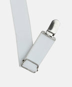 Manet Boys Solid Suspenders - White | Grocsy