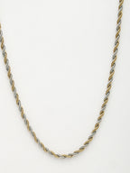NVR Men's Rhodium-Plated Stainless Steel Chain | Grocsy