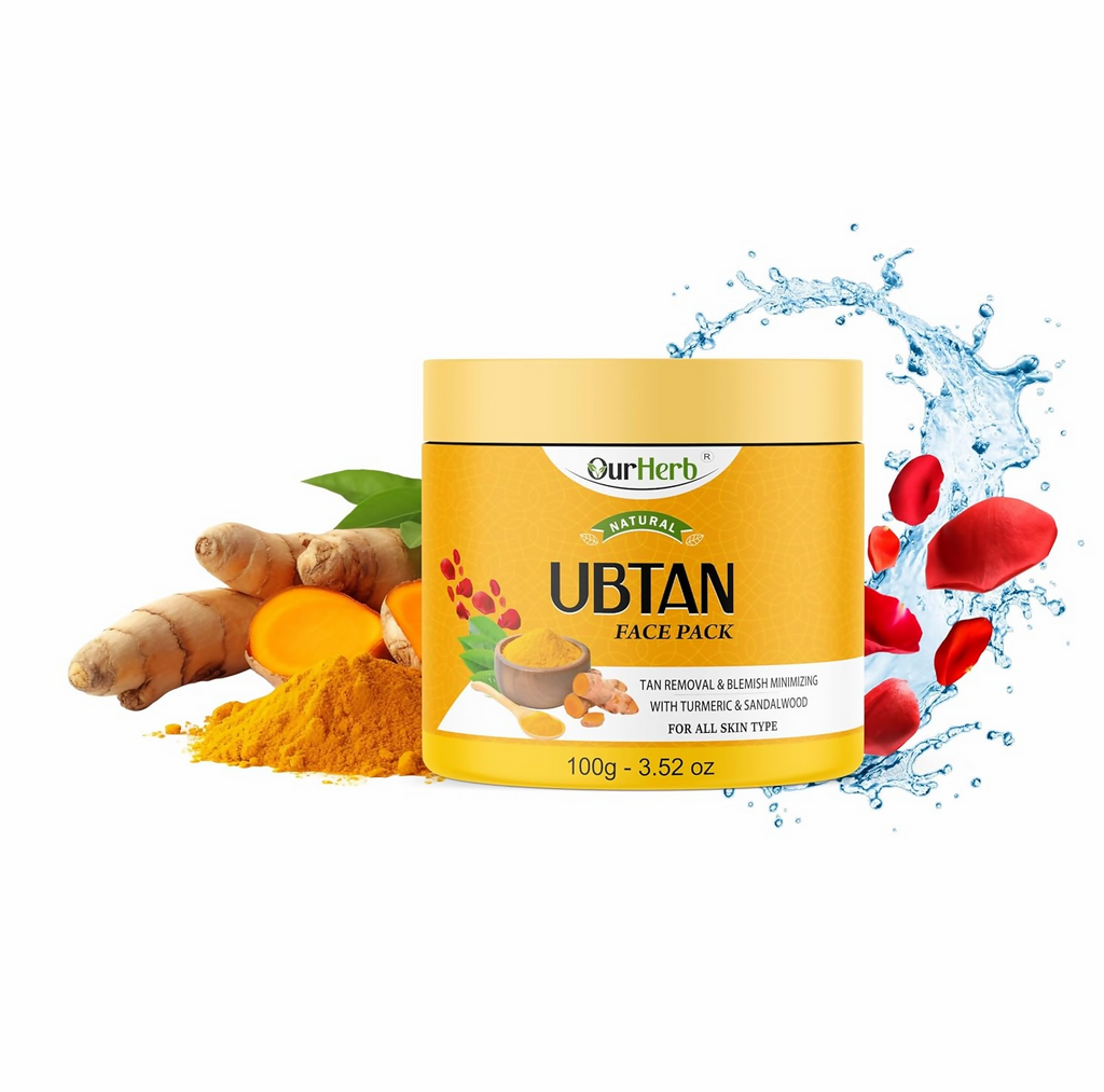 OurHerb Ubtan Face Pack For Glowing Skin | Grocsy
