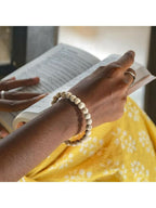 NVR Natural Religious Tulsi Stretchable Bracelet