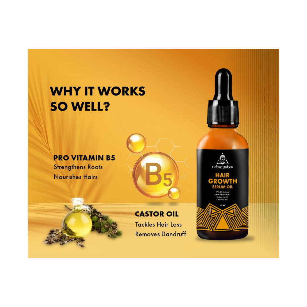 Urbangabru Hair Growth Serum Oil | Grocsy
