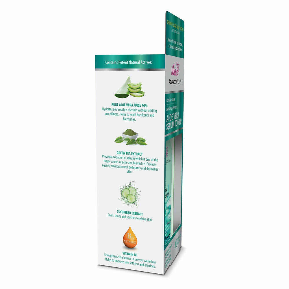 Iba Advanced Activs Crystal Clear Aloe Vera Serum Toner | Grocsy