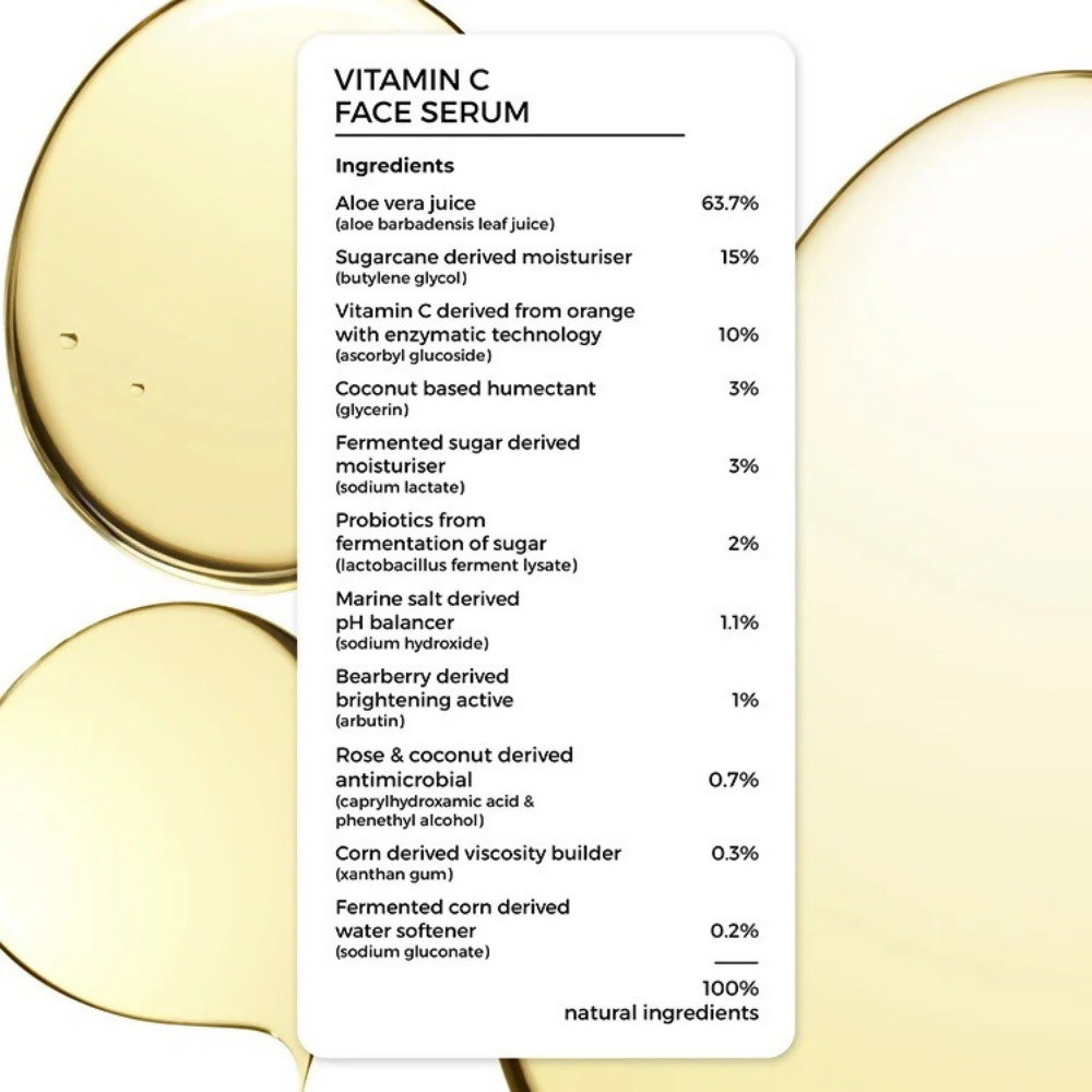 Brillare 10% Vitamin C Face Serum & Vitamin C Powder Face Wash | Grocsy