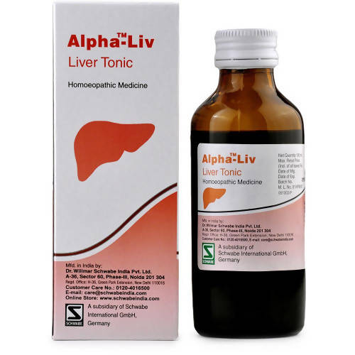 Dr. Willmar Schwabe India Alpha-Liv Liver Tonic | Grocsy