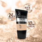 Faces Canada All Day Hydra Matte Mini Foundation - Warm Natural 021 | Grocsy