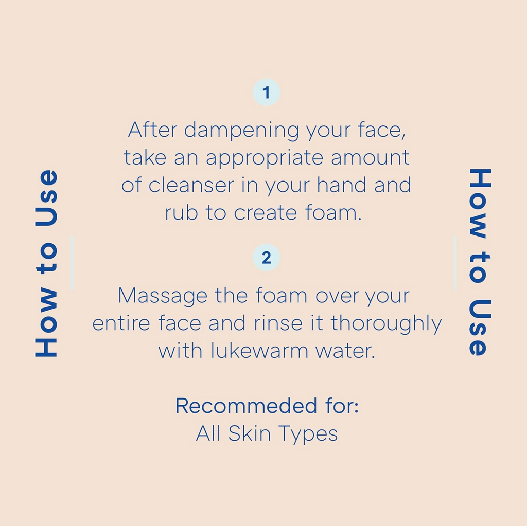 Missha Super Aqua Ultra Hyalron Foaming Cleanser | Grocsy
