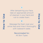 Missha Super Aqua Ultra Hyalron Foaming Cleanser | Grocsy
