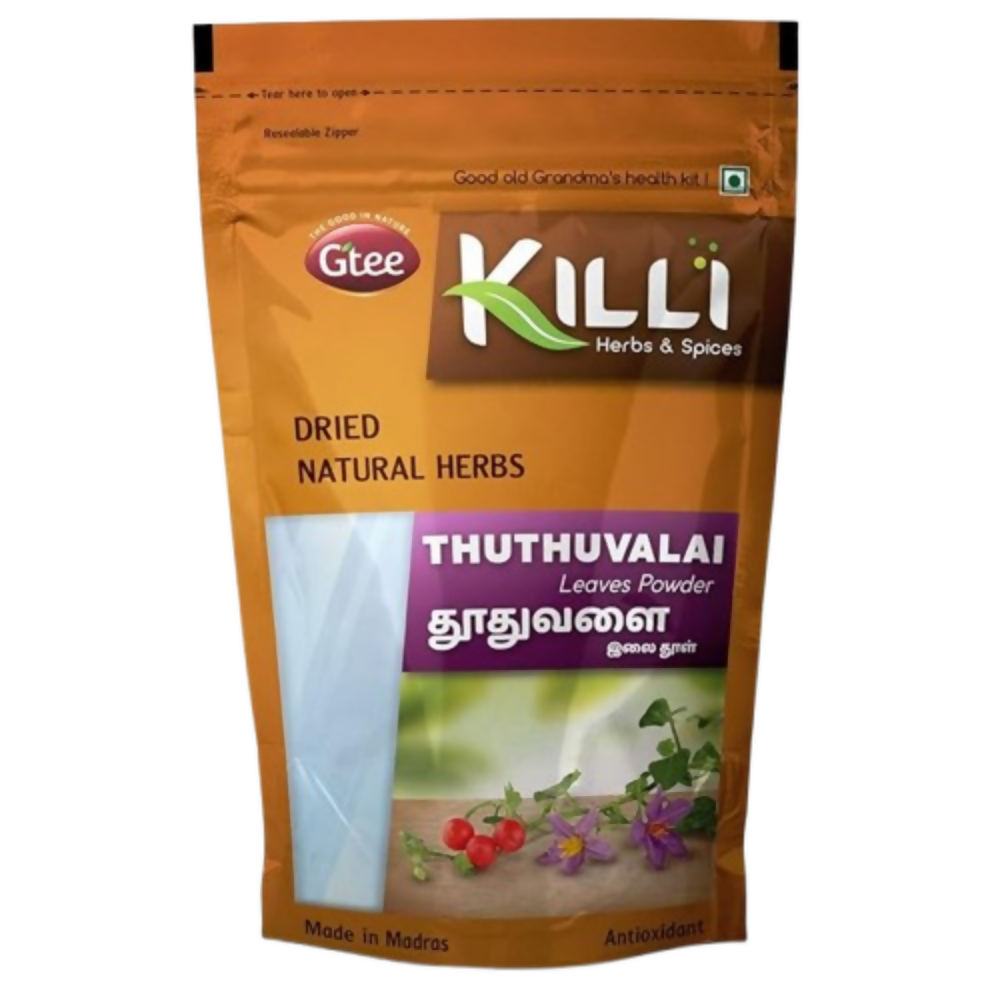 Killi Thuthuvalai | Climbing Brinjal | Solanum trilobatum | Kantakari Leaves Powder | Grocsy