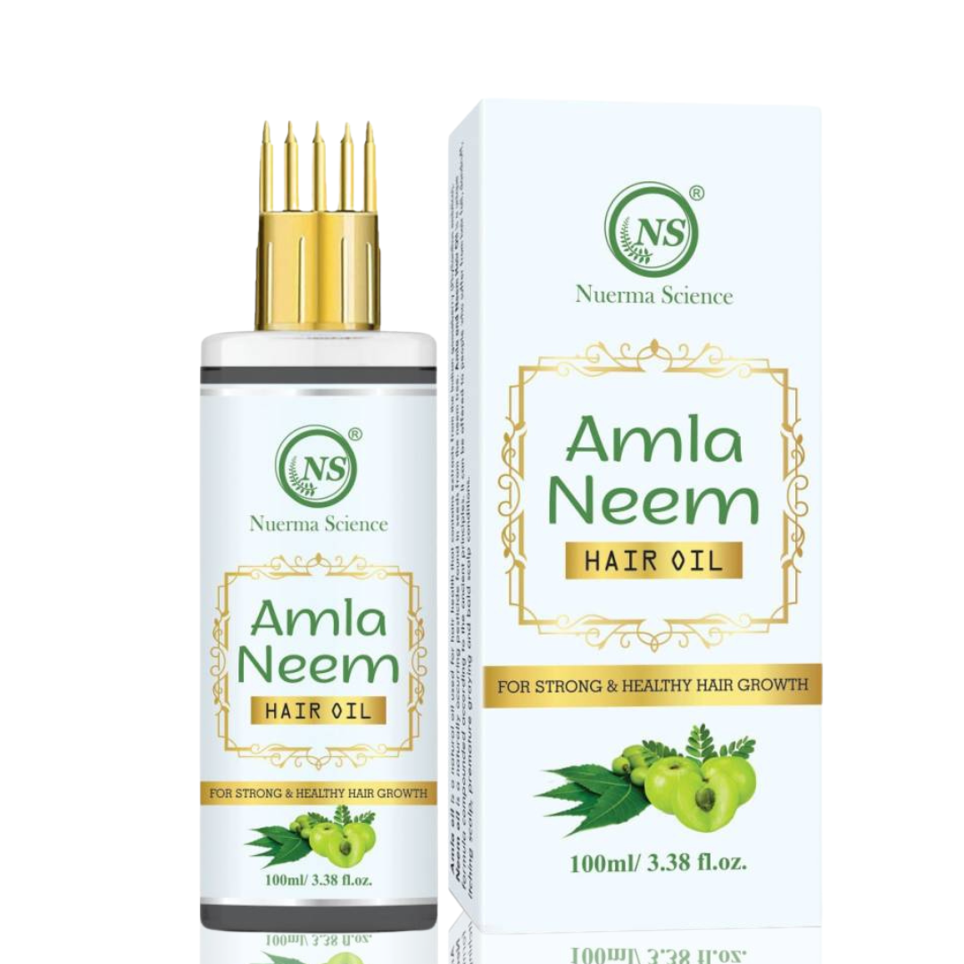 Nuerma Science Amla Neem Hair Oil | Hair Growth Prevents & Premature Graying | Grocsy