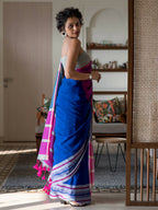 Suta Multi Color Woven Design Cotton Blend Saree | Grocsy
