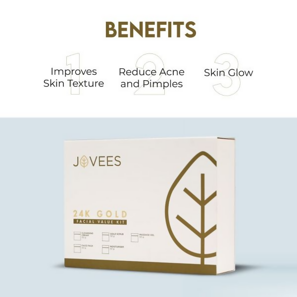 Jovees Mini Gold Facial Kit | Grocsy