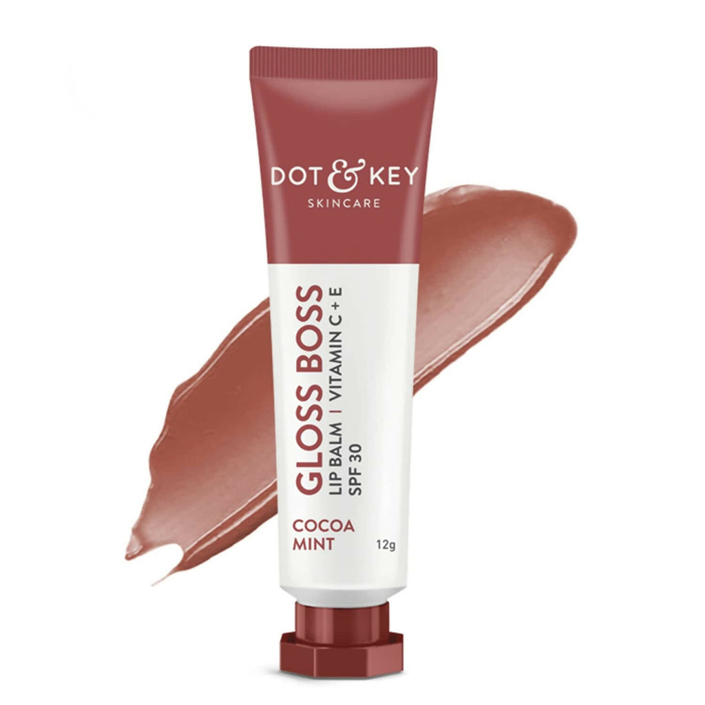 Dot & Key Gloss Boss Cocoa Mint Lip Balm | Grocsy