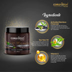 Coronation Herbal Activated Charcoal 3 in 1 Mud Mask with Tea Tree Oil | Grocsy
