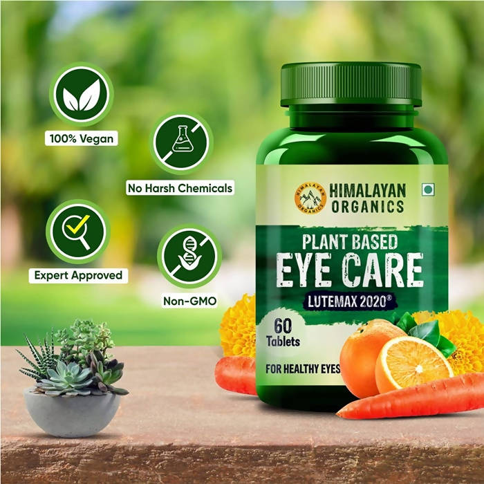 Himalayan Organics Plant Based Eye Care Tablets | Grocsy