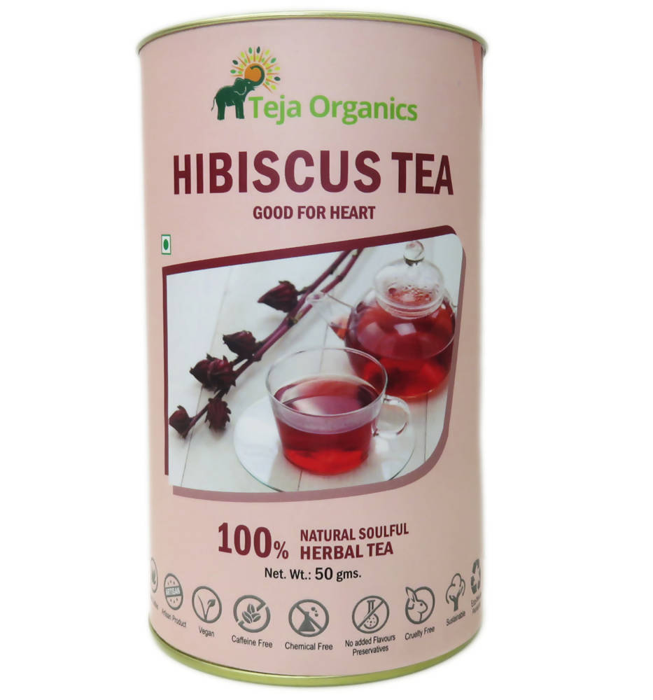 Teja Organics Hibiscus Tea | Grocsy