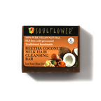 Soulflower Reetha Coconut Milk Hair Cleansing Bar | Grocsy