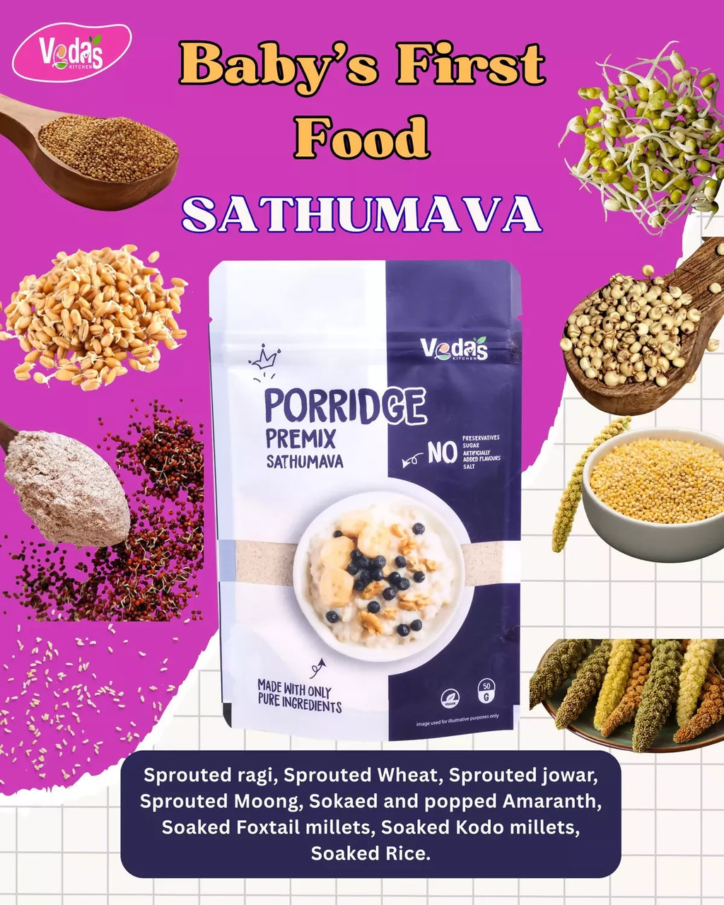 Vedas Kitchen Sathumava | Grocsy