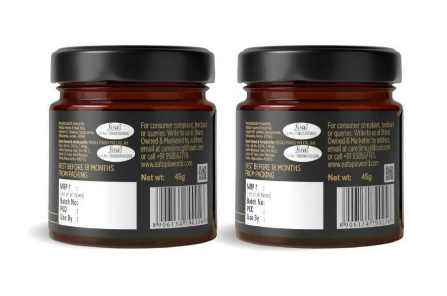 Eatopia Little Bee, Stingless Bees Natural Honey for Kids - Sidr & Sullia Honey | Grocsy