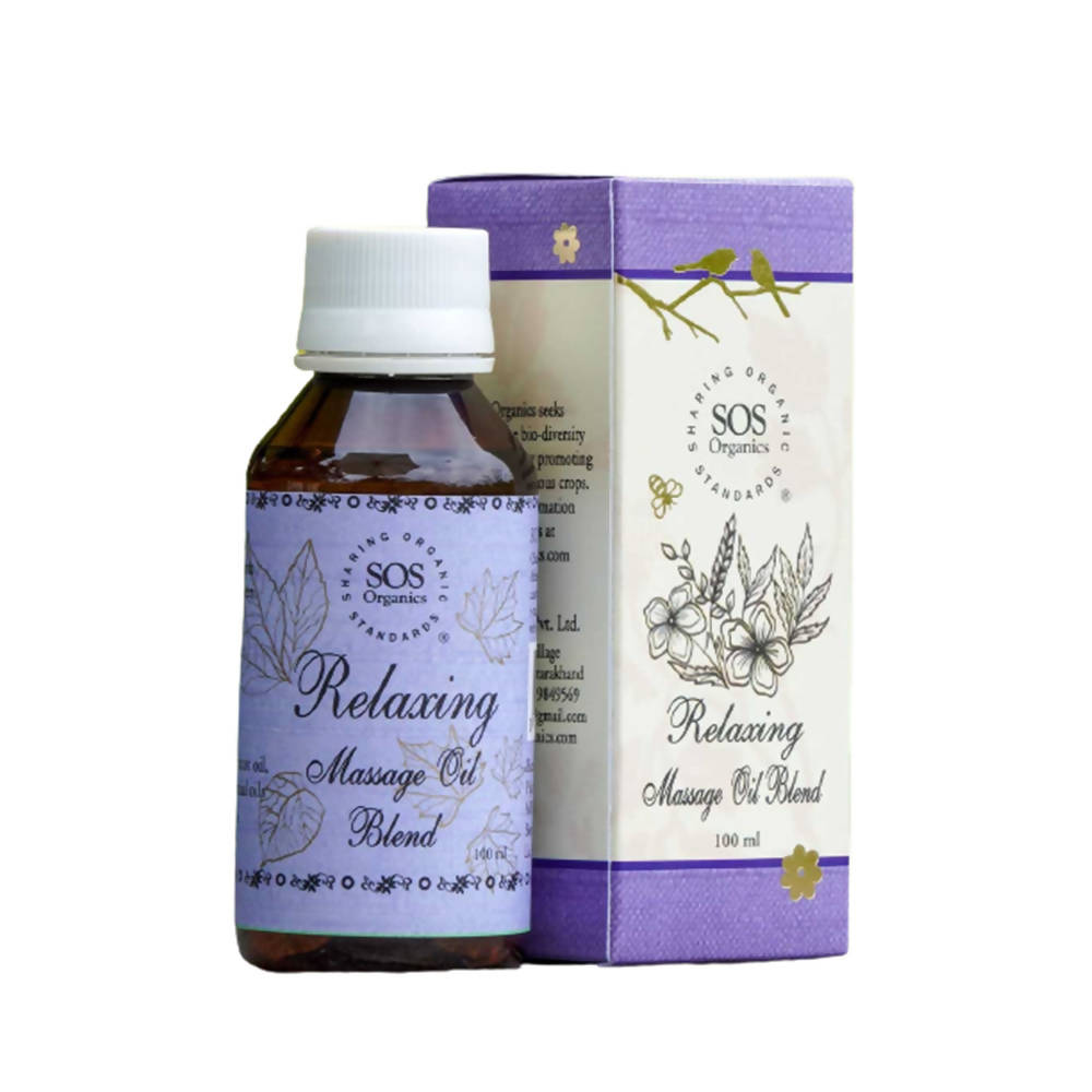 SOS Organics Relaxing Massage Oil Blend | Grocsy