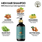 Ivory Natural Men Shampoo For Deep Cleansing, Scalp Wellness, Hair Shine & Dandruff Control | Grocsy
