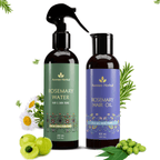 Avimee Herbal Rosemary Hair Care Routine Combo: Rosemary Water Spray & Rosemary Hair Oil | Grocsy