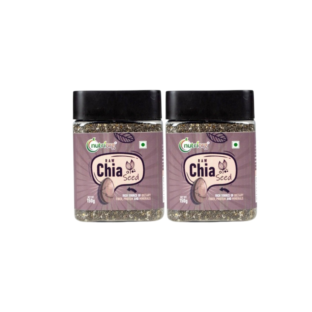 Nutriorg Raw Chia Seeds | Grocsy