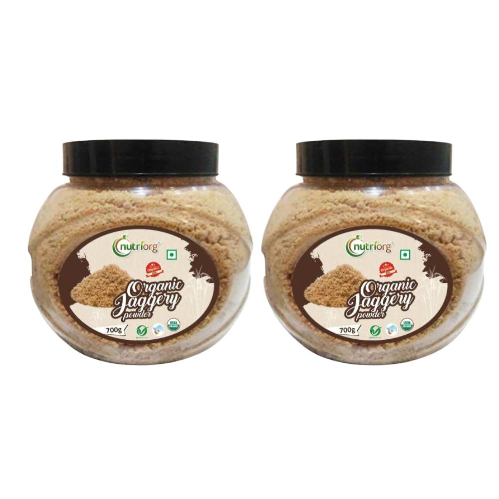 Nutriorg Certified Organic Jaggery Powder | Grocsy